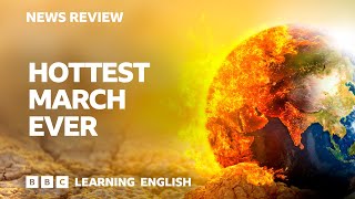 Hottest March ever BBC News Review [upl. by Pinter]