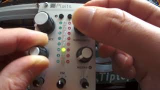 Mutable Instruments Plaits 130  Wavetable [upl. by Nagap]