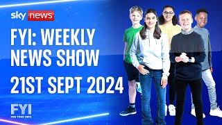 FYI Weekly News Show – The Latest News for Kids [upl. by Nahtnaoj]