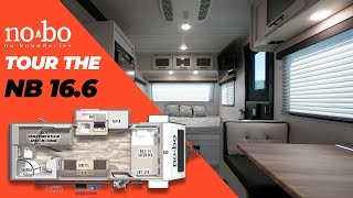 Tour the 2023 No Boundaries nobo 166 Travel Trailer [upl. by Yblek]