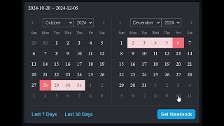 Date Range Picker  React  Typescript [upl. by Klump]