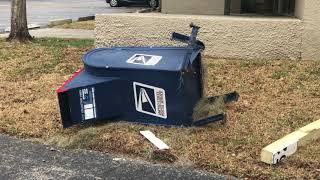 Van crashes into SunTrust Bank [upl. by Novia847]