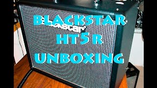 Blackstar HT5R Unboxing [upl. by Atnes]