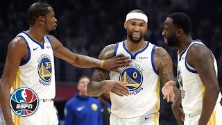 DeMarcus Cousins scores 14 points in his Warriors debut vs the Clippers  NBA Highlights [upl. by Muryh724]