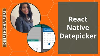 React Native Datepicker [upl. by Wertheimer]