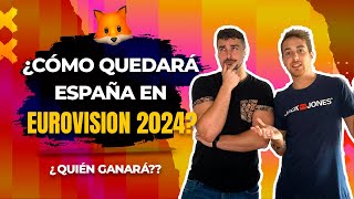 🦊¿Cómo quedará España con Zorra en Eurovision ¿Quién ganará [upl. by Touber]