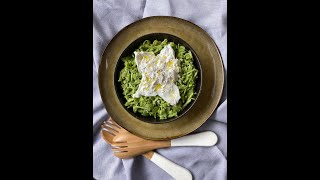 Green goddess salade met burrata makkelijk recept  Shorts [upl. by Eelnayr]