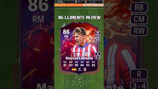 86 Marcos Llorente Review in EA Sports FC 25 shorts short fc25 eafc25 fifa llorente atletico [upl. by Danas]