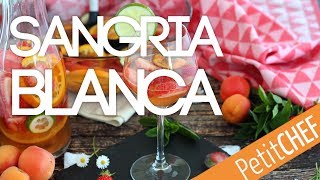 Receta de sangría blanca con vino blanco  Petitchef [upl. by Boles70]