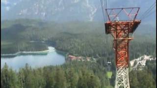 Zugspitze  a breathtaking cable car trip [upl. by Anayik]