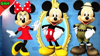 Castle of Illusion Starring Mickey Mouse HD Unlockable Costumes [upl. by Ynoyrb]