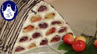 Kirschtorte  Pyramide Russisches Rezept [upl. by Gaylene168]