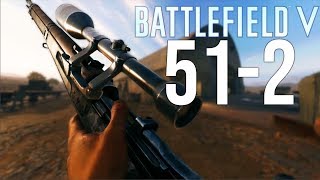 BATTLEFIELD 5 512 WITH THE NEW SNIPER RIFLE  Battlefield 5 Selbstlader 1906 Gameplay [upl. by Lalla]