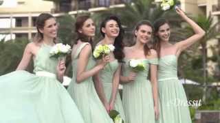 Mint Bridesmaid Dresses in five styles [upl. by Sudoeht851]