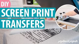 How to Make Plastisol Screen Print Transfers [upl. by Chaiken]