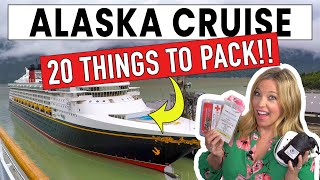 ALASKA CRUISE PACKING LIST 2024 🌲What to pack for an Alaska Cruise 🌲 [upl. by Faxen]