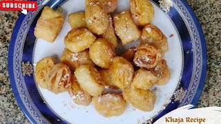 Sawan Special Khaja Recipe Patna Famous Khaja Recipe Sawan 2024 Special [upl. by Relly]