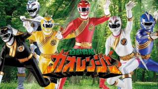 Gaoranger opening ver instrumental [upl. by Bohon686]