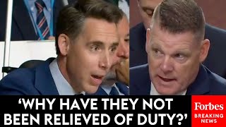 Josh Hawley To Acting Secret Service Director Why Has No One Involved In Trump Shooting Been Fired [upl. by Walli]