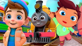 Train Choo Choo Song  Childrens Music  Max’s Playhouse [upl. by Ardnazil368]