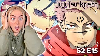 GUESS WHOS DADDY IS BACK  Jujutsu Kaisen Season 2 Episode 15 Reaction [upl. by Kosiur]