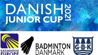 Danish Junior Cup SF Court Kauffmann Sunday August 29th [upl. by Peers318]