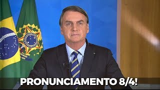 Pronunciamento de Bolsonaro  84 [upl. by Jasik475]