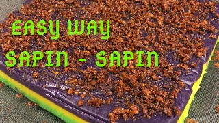 How to make Sapinsapin  Sapinsapin Recipe  Kakanin Recipe [upl. by Araihc]