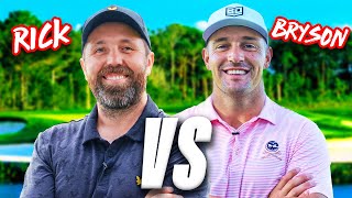 Can I beat Bryson DeChambeau if I start 10 under par Stroke play [upl. by Einnol600]