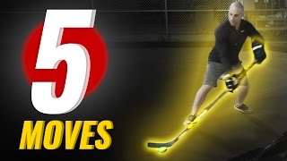 5 Stickhandling Moves that are IMPOSSIBLE TO DEFEND [upl. by Jasun]