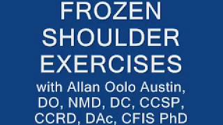 FROZEN SHOULDER EXERCISES part 2  Trigenics OAT Procedure  Frozen Shoulder Cure [upl. by Cline94]