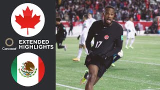 Canada vs Mexico Extended Highlights  CONCACAF WCQ  CBS Sports Golazo [upl. by Jenna]