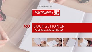 Schulbücher richtig einbinden BRUNNEN zeigt wie es geht [upl. by Diane]