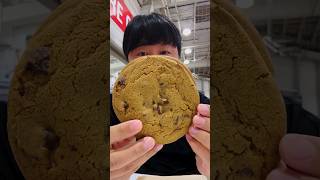 Trying Costco’s New Chocolate Chip Cookie shorts [upl. by Ahsenak319]