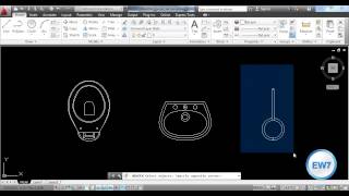 Aprenda a criar e inserir blocos no AutoCAD [upl. by Noryb487]