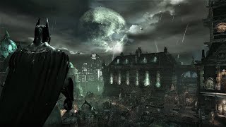 4K Batman Ambience Heavy Rain in Arkham Asylum Remake [upl. by George77]