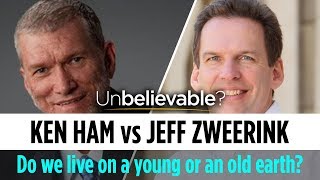 Do we live on a young or an old earth  Ken Ham vs Jeff Zweerink [upl. by Ahsiekyt]