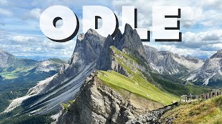 ODLE  SECEDA Giro ad anello  Val Gardena  Dolomiti UNESCO [upl. by Ycnaf]