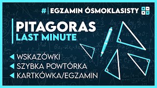 TWIERDZENIE PITAGORASA 📐 Kompletne omówienie  przykłady ✅️  Matematyka Szkoła Podstawowa [upl. by Dorehs417]