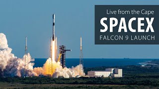 Watch Live SpaceX launches a Falcon 9 rocket from Cape Canaveral with 23 Starlink satellites [upl. by Aittam408]