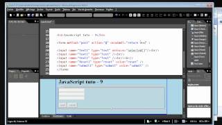 9  JavaScript  Les formulaires [upl. by Ailisec581]