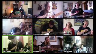 Glissando Guitar Orchestra Live Lockdown Broadcast [upl. by Hctud]