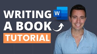 How to Write a Book in Microsoft Word Tutorial [upl. by Wynn]