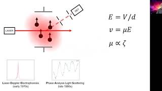 Measuring zeta potential  electrophoretic light scattering [upl. by Odracer]