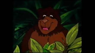 Original VHS Opening amp Closing The Jungle Book  Bevanfield Films version UK Retail Tape [upl. by Barcot677]