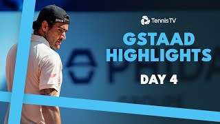 AugerAliassime Takes On Hanfmann Berrettini vs Galan amp More  Gstaad 2024 Highlights Day 4 [upl. by Eixela]