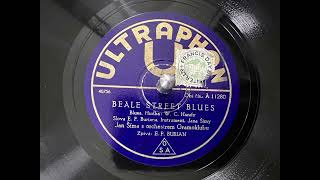 BEALE STREET BLUES E F Burian 78rpm [upl. by Athallia52]