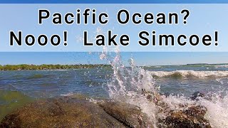 Lake Simcoe High Waves [upl. by Siusan]