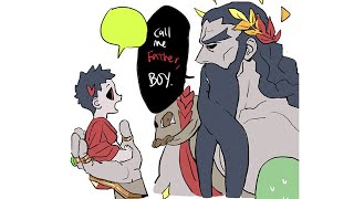 Call Me Father Boy bunnyclvb Hades Comic Dub [upl. by Jarrett]