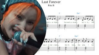 GIDLE — Last Forever 악보 Piano Sheet Music [upl. by Punak]